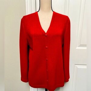 St. John Sport cardigan by Marie Gray size M